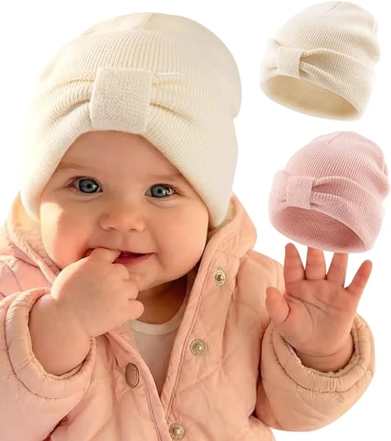 Baby Beanie Winter Hat Knitted