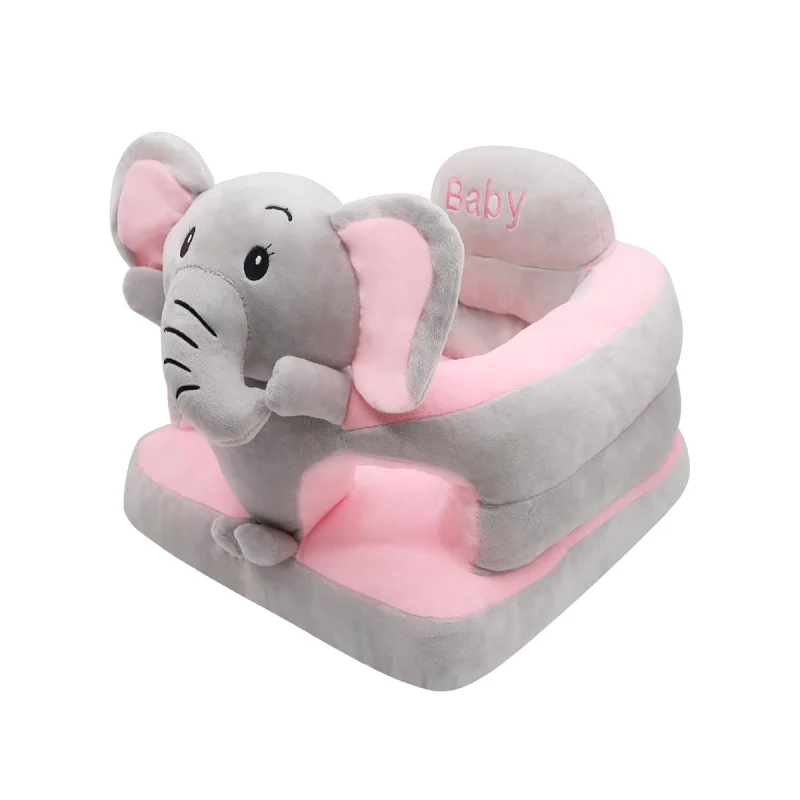 Sofa Plush Animal Shaped Baby Learning to Sit Chair
