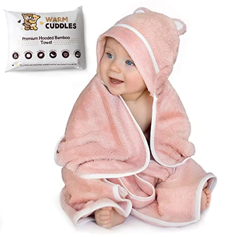 Bamboo Hooded Baby Bath Towel