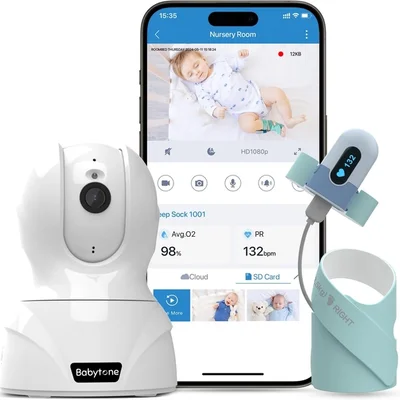 Babytone Smart Sleep Sock Baby Monitor with Base Station Review