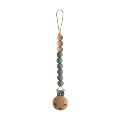 Mushie Silicone Pacifier Clips
