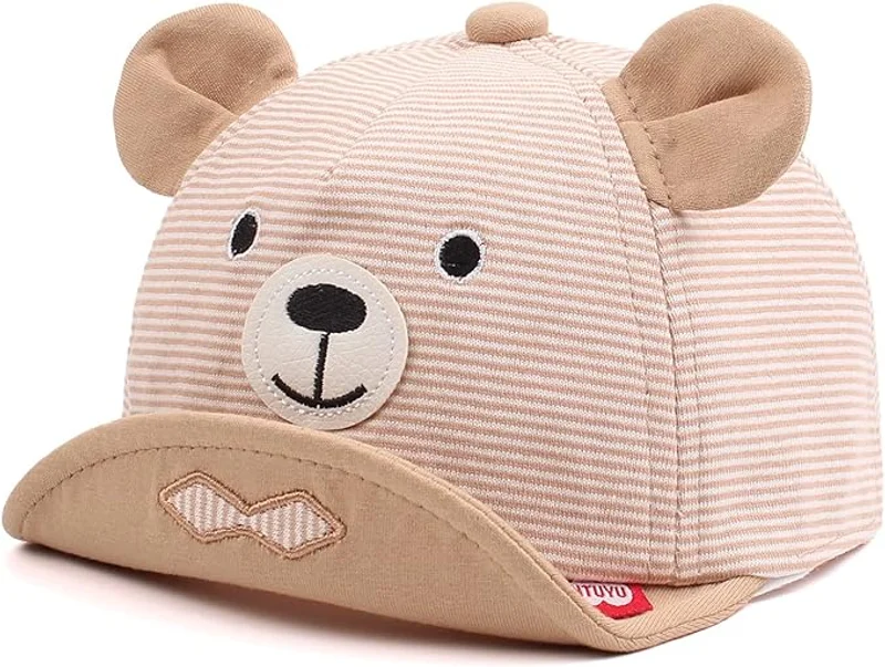 Sun Hat Bear Cute Caps