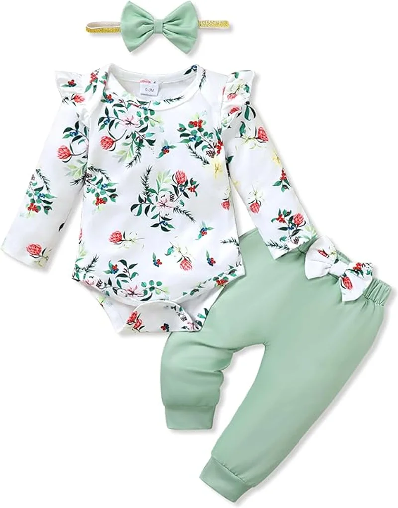 Infant Girl Outfits Floral