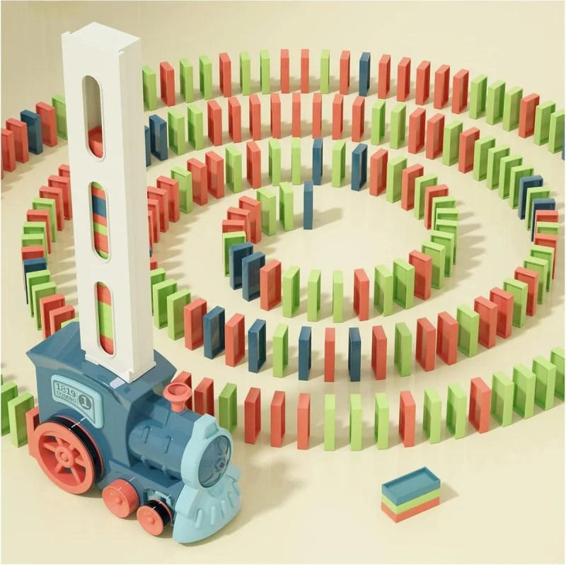 Automatic Domino Train Set