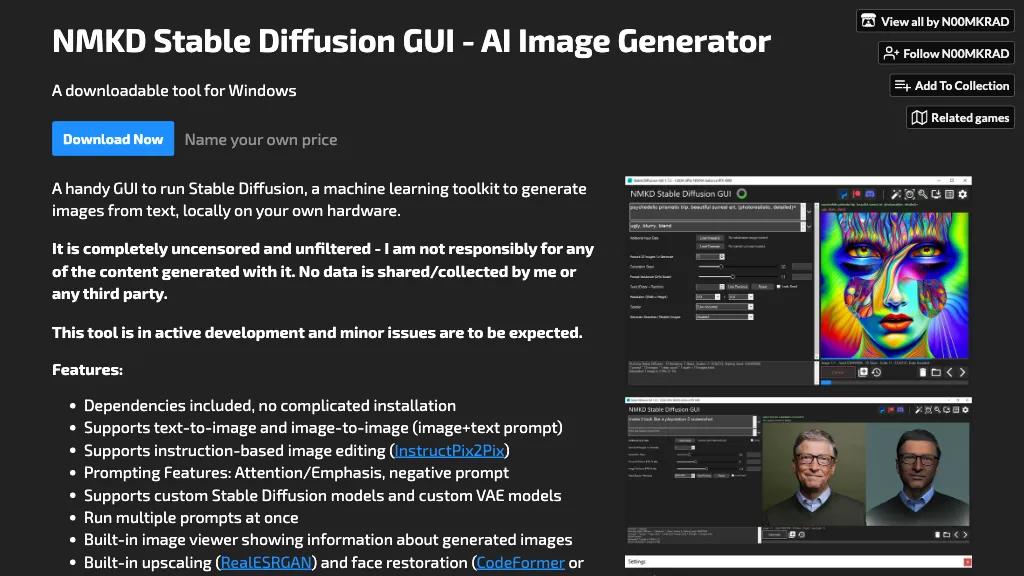 NMKD Stable Diffusion