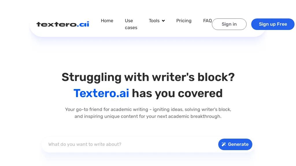 Textero.ai Essay Writer