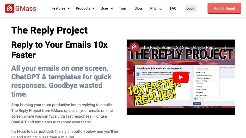 The Reply Project