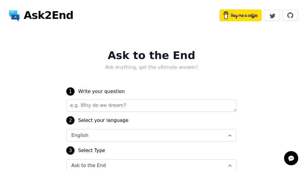 Ask2End