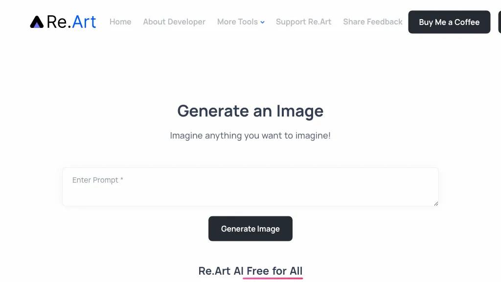Re.Art AI Image Generator