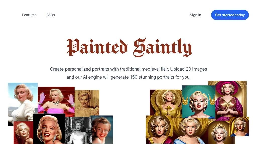 Painted Saintly