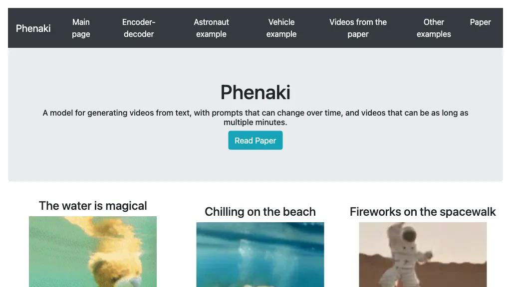 Phenaki