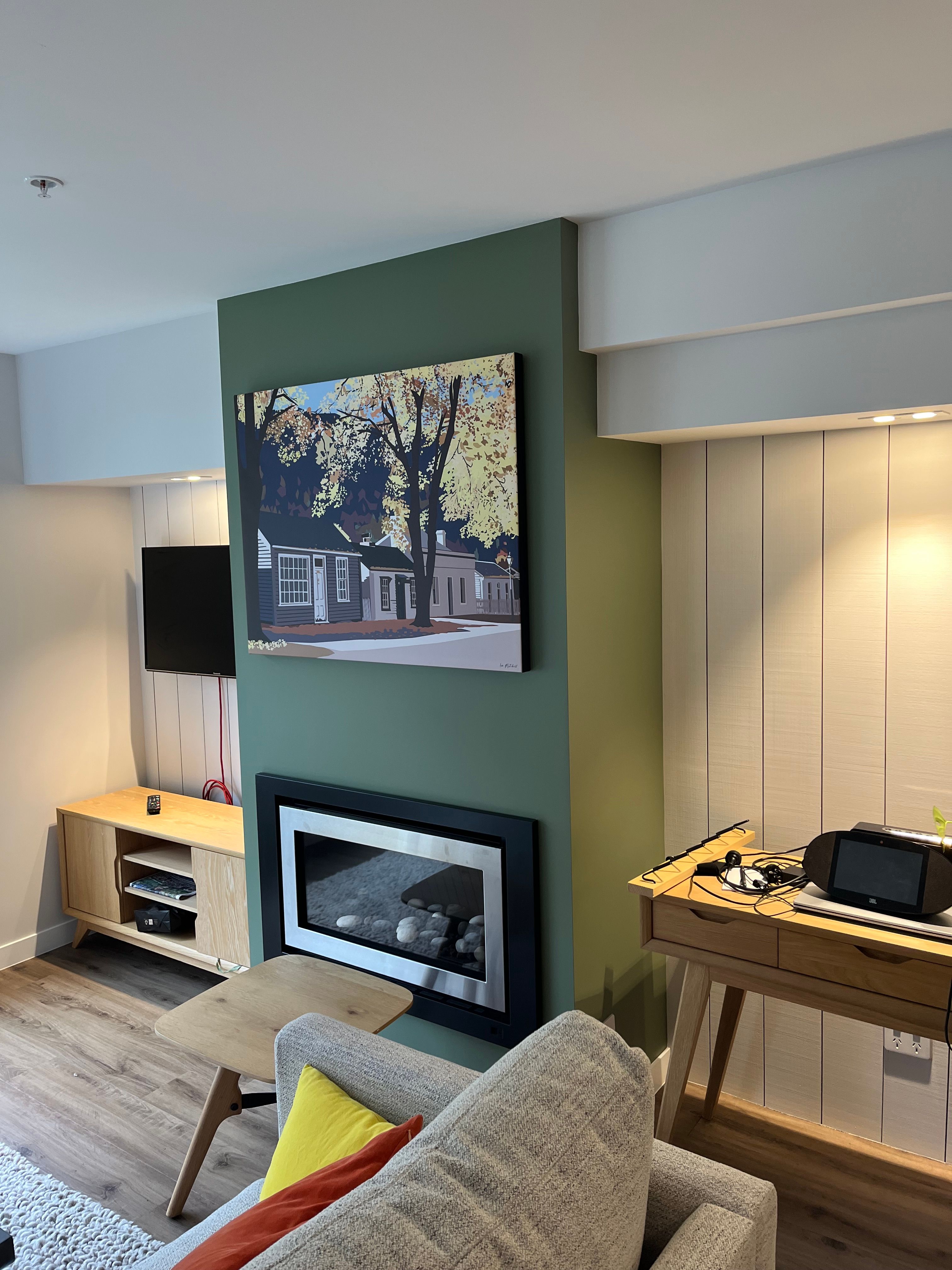 Feature Wall in Albert Town