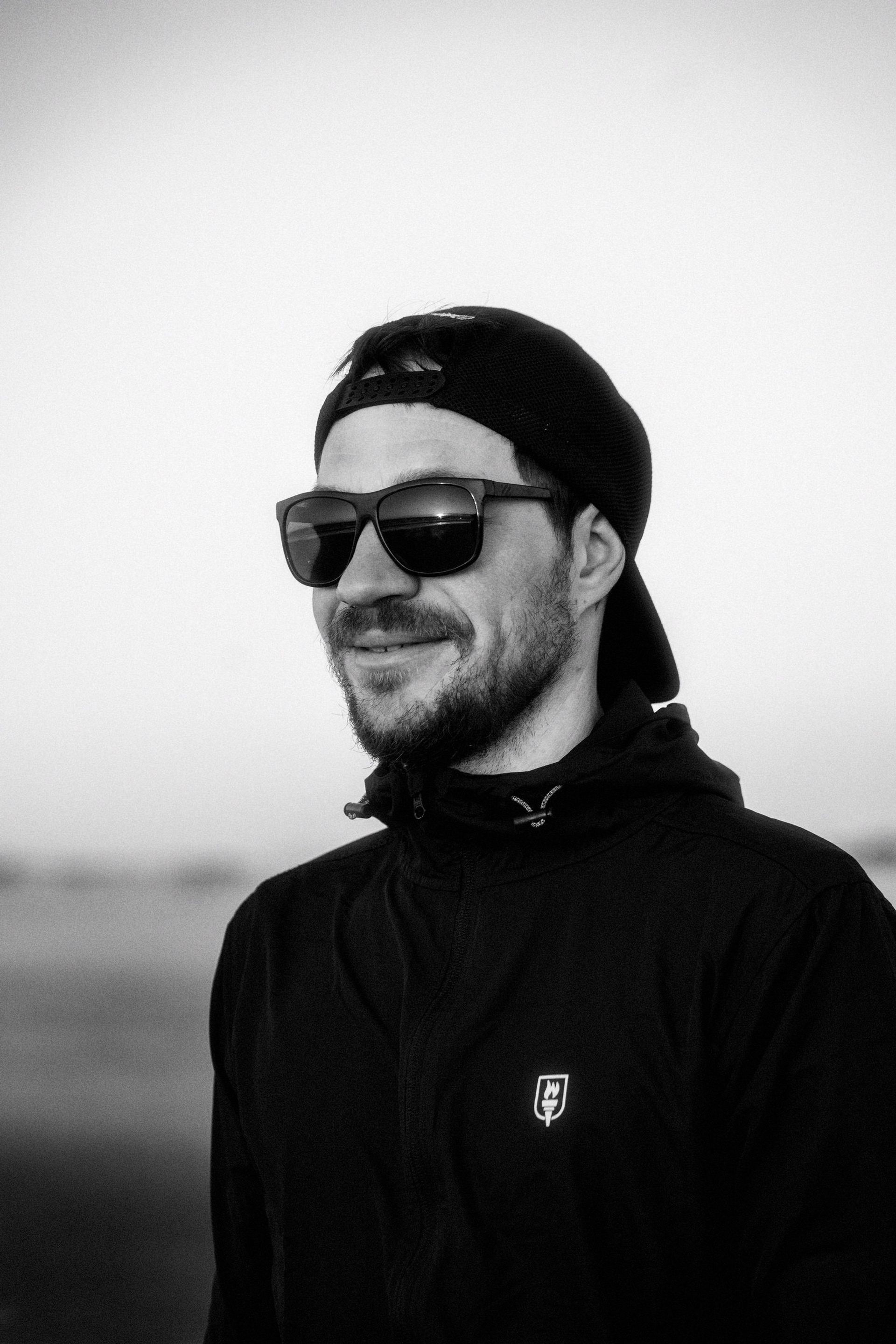 Portrait bw — Björn Lexius, Sankt Peter-Ording