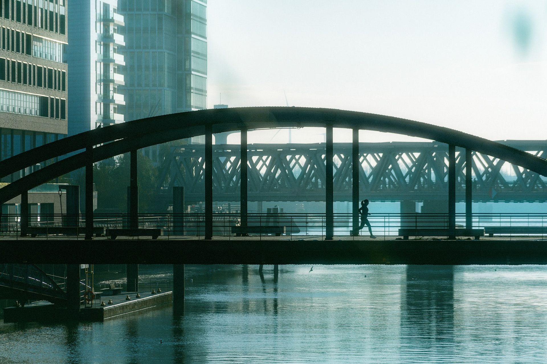 Runner arched bridge — Björn Lexius, Hamburg, Germany