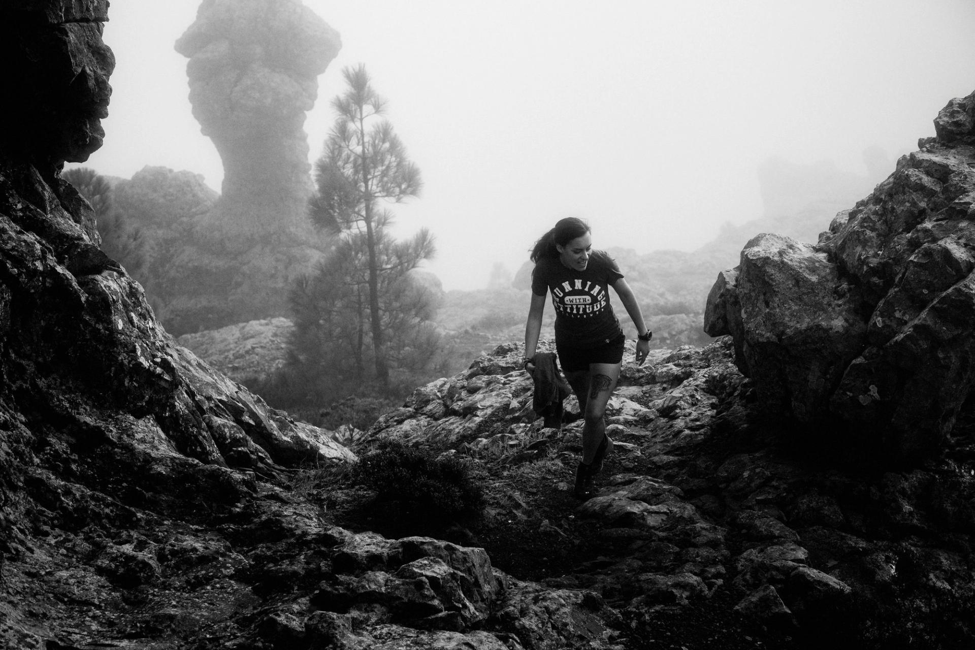 Runner forest trail color — Björn Lexius, Gran Canaria, Spain