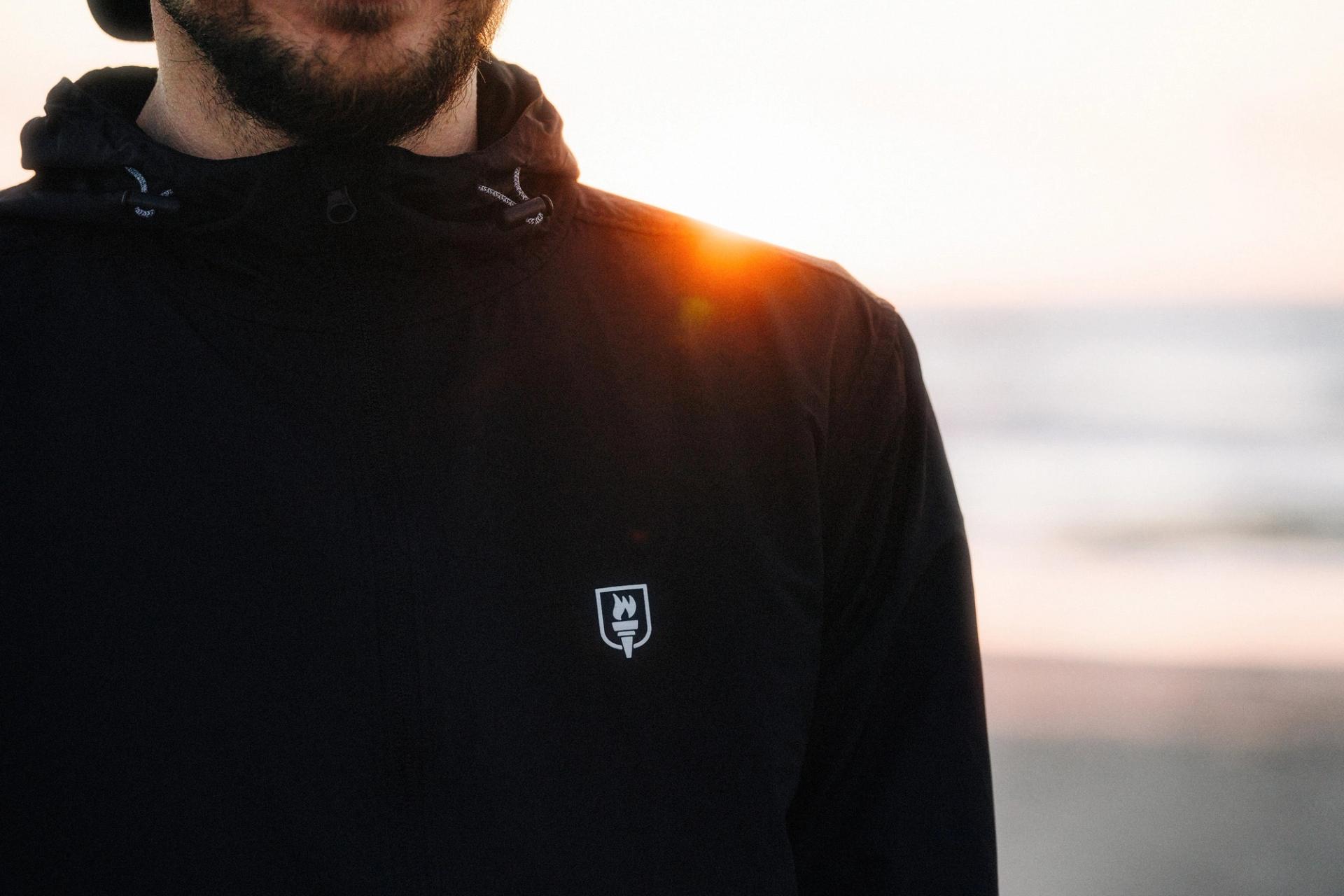 Hoodie logo sunset — Björn Lexius, Sankt Peter-Ording