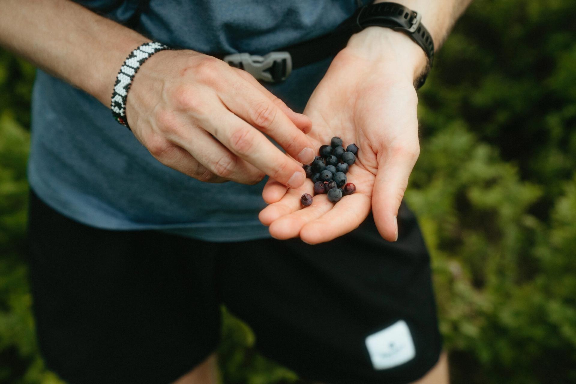 Berries hands detail — Björn Lexius, Hamburg, Germany