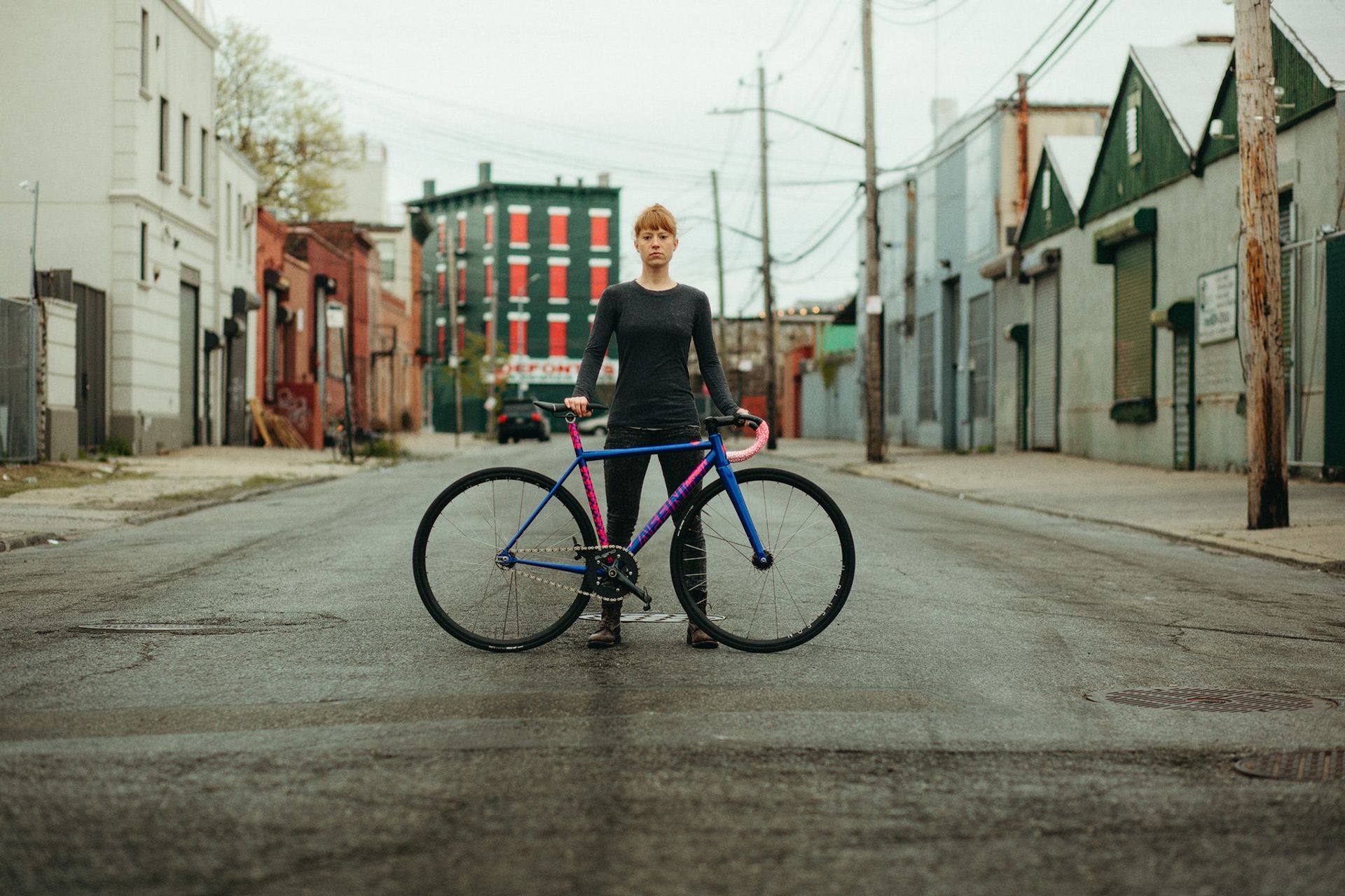 Track bike brooklyn street — Björn Lexius, Brooklyn, New York