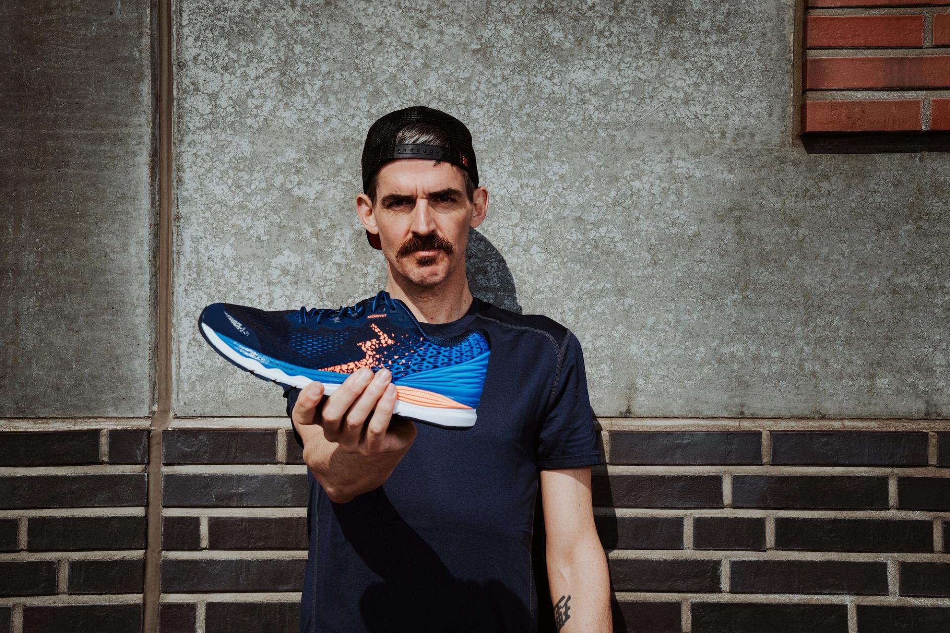 Athlete shoe portrait — Björn Lexius, Hamburg, Germany