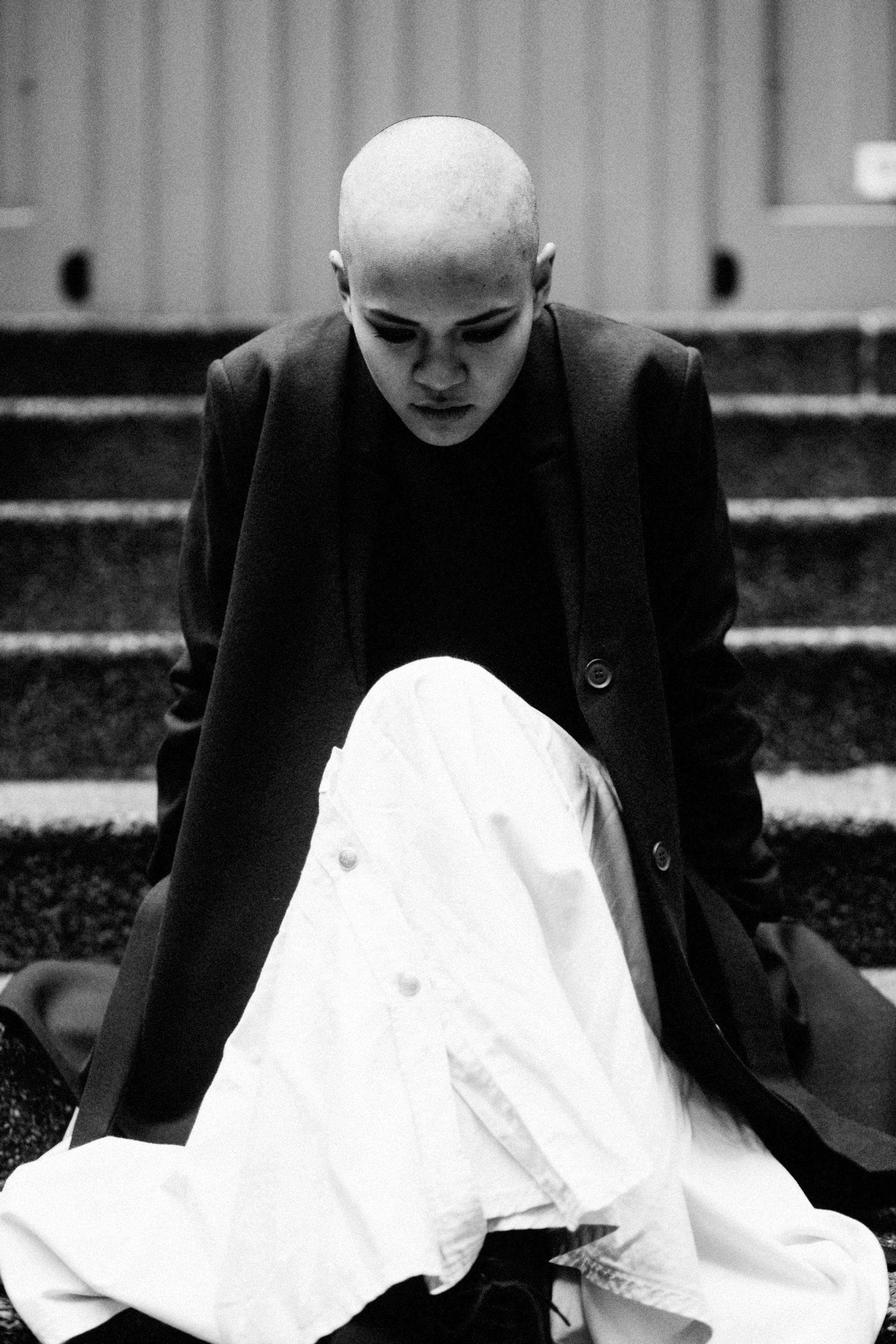 Seated on steps — Björn Lexius, Hamburg