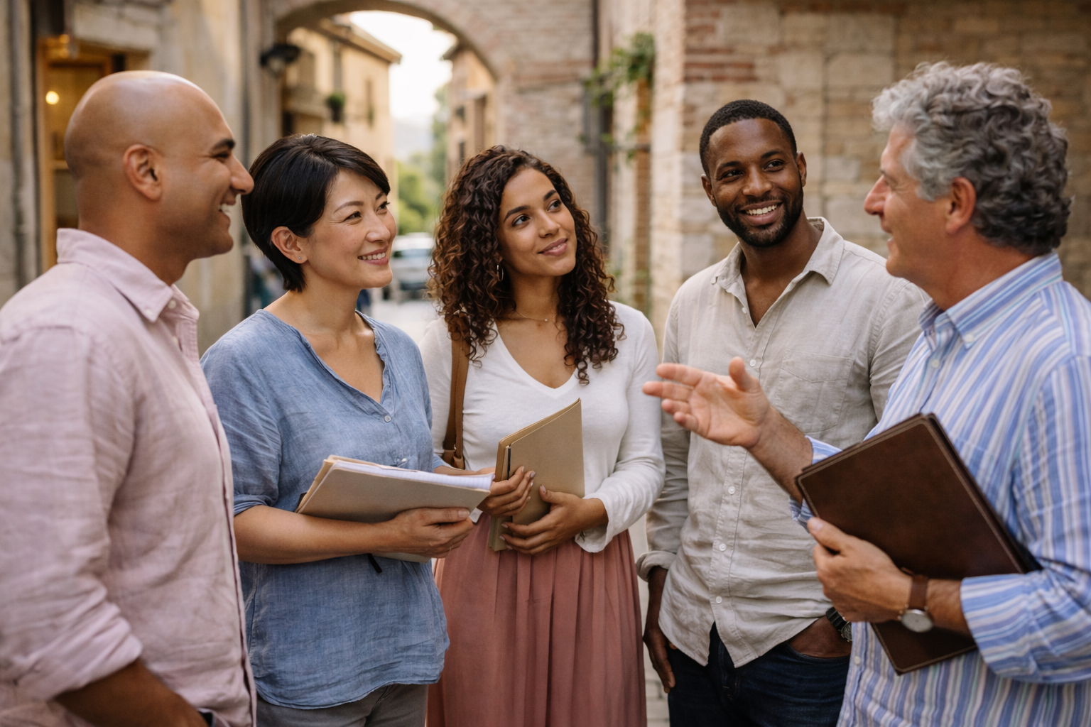 Trusted local network and professional connections in Italy