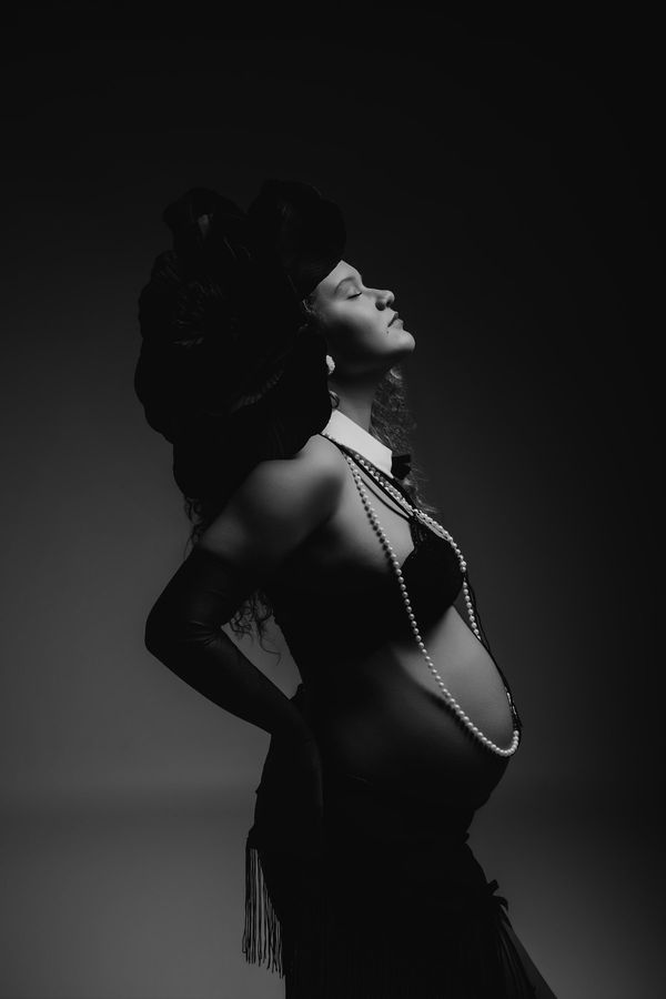 Servizio maternity al tramonto