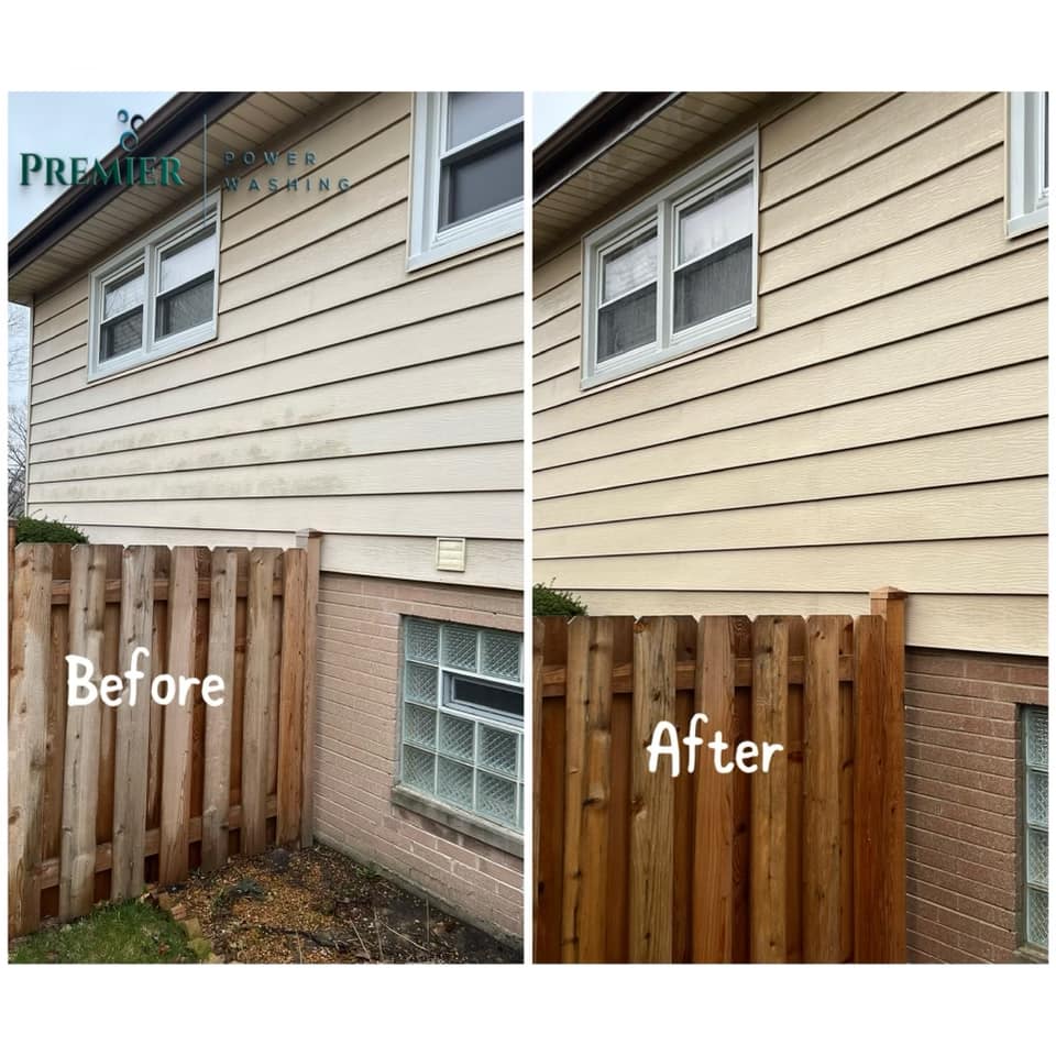 Fence washing results