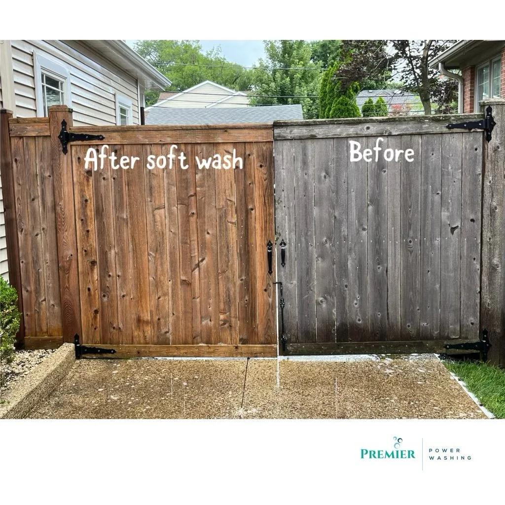 Fence cleaning