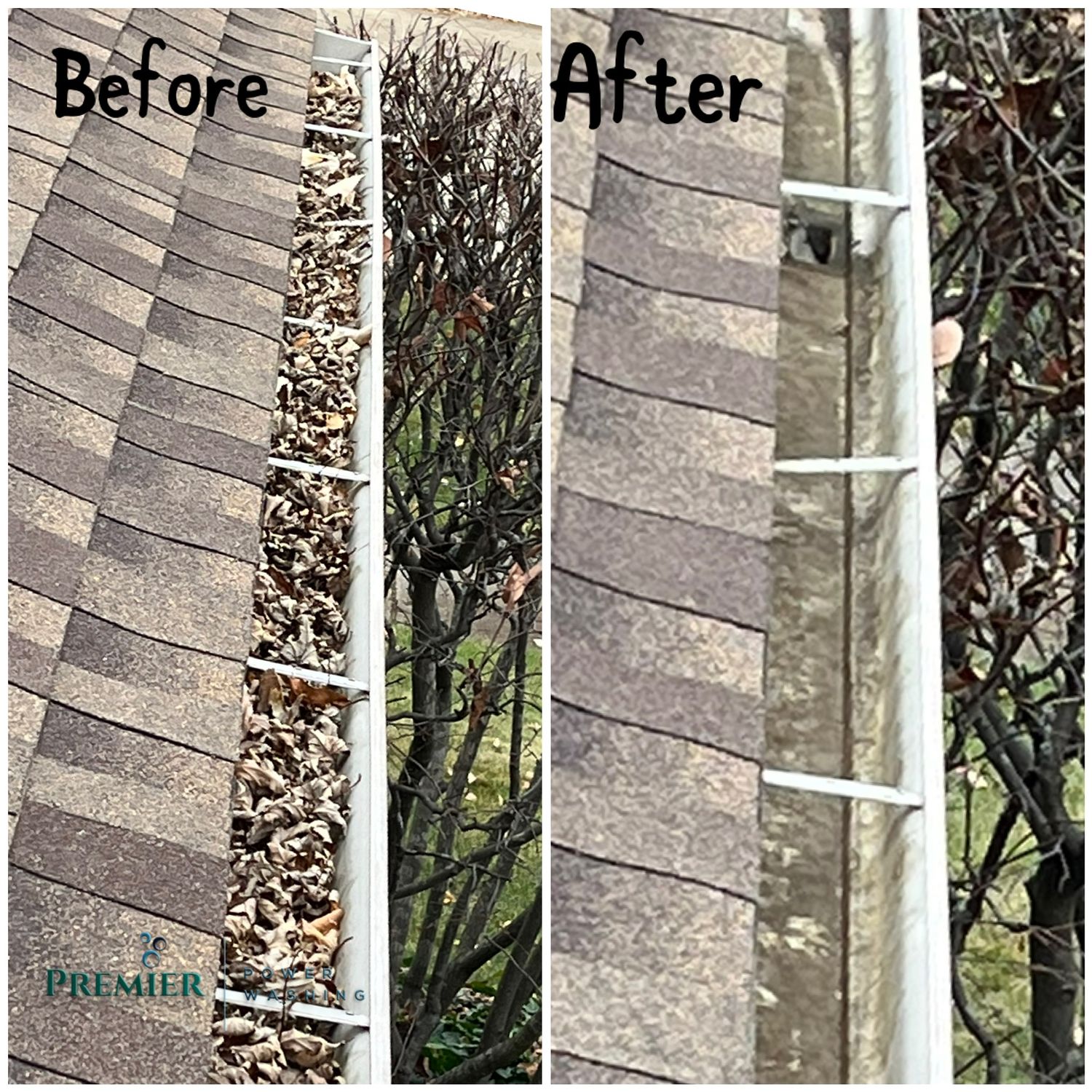 Gutter wash