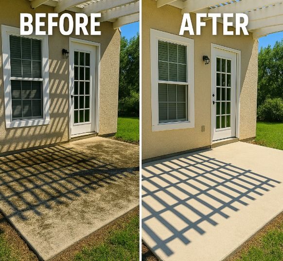 Concrete cleaning