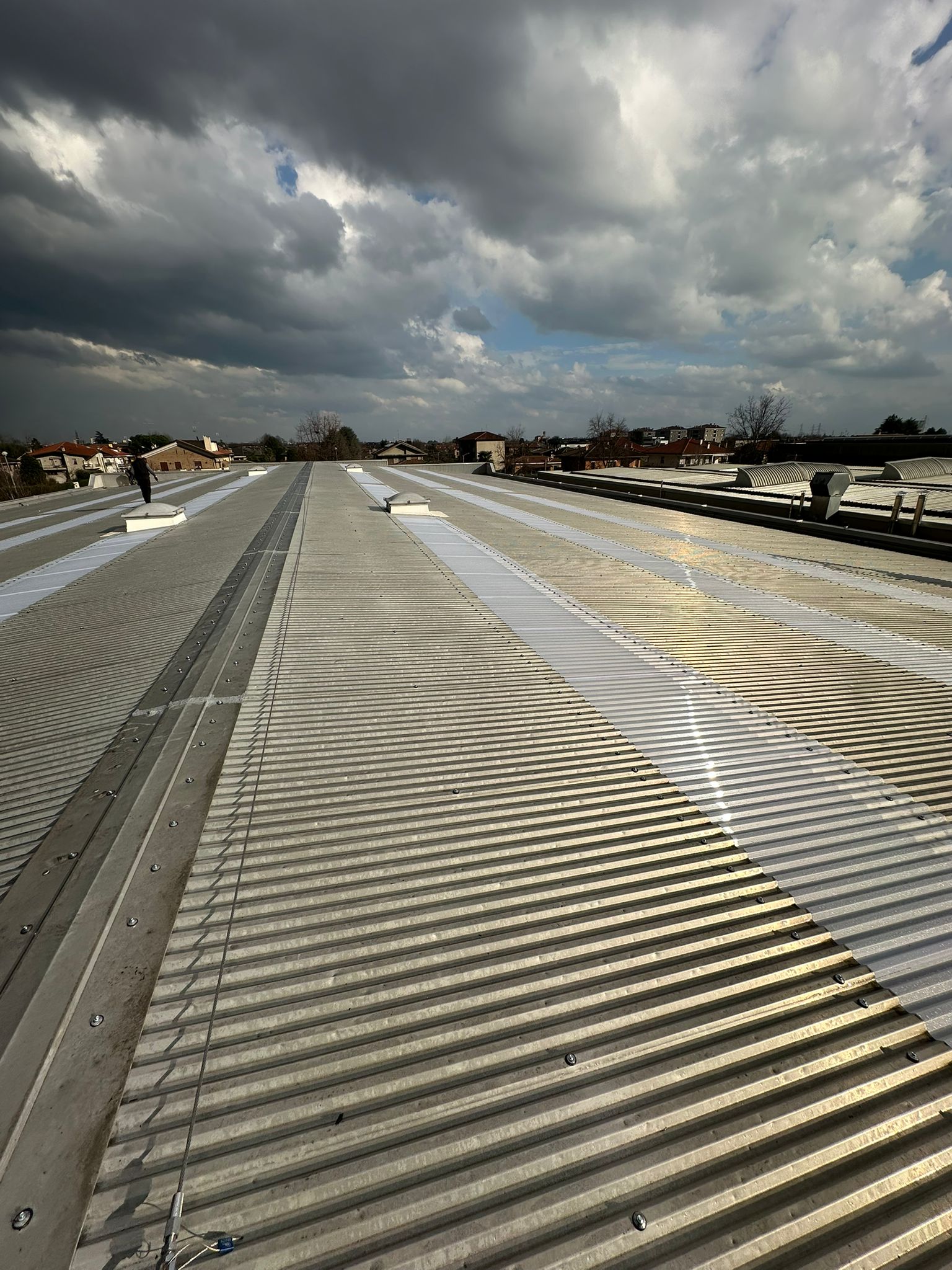 Coperture industriali + linee vita
