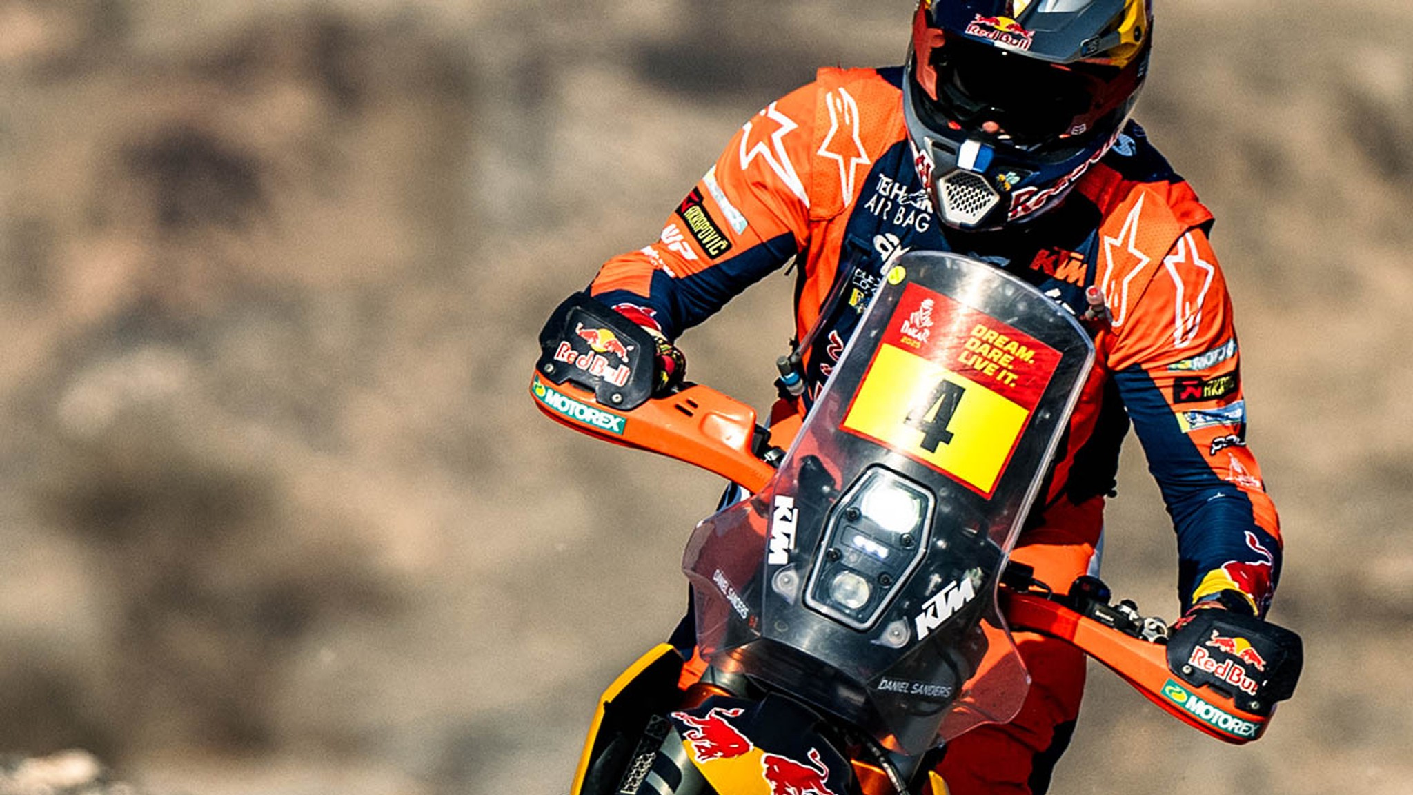 KTM Win Dakar Rally