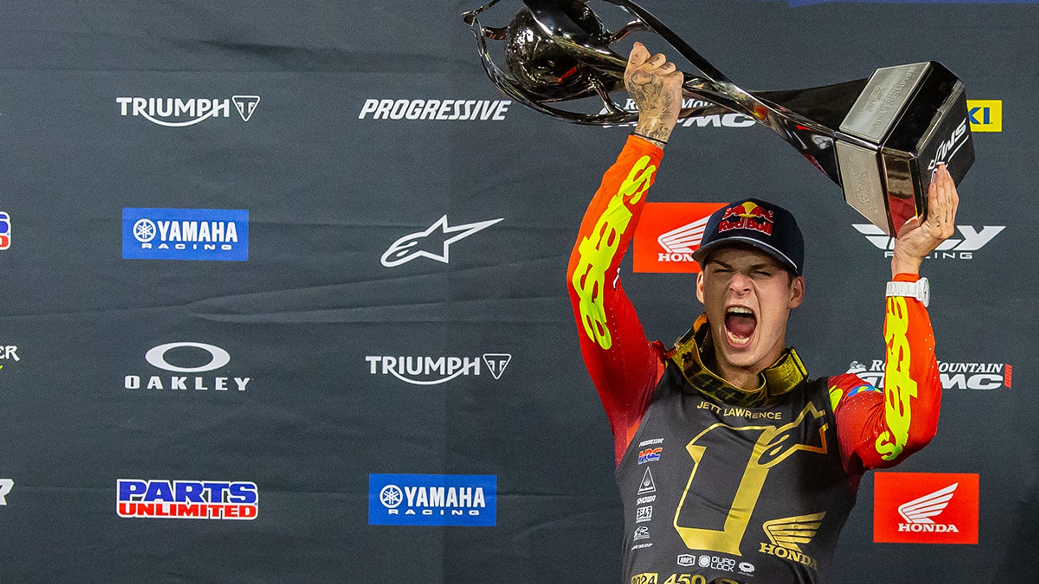 Lawrence and Alpinestars - SMX