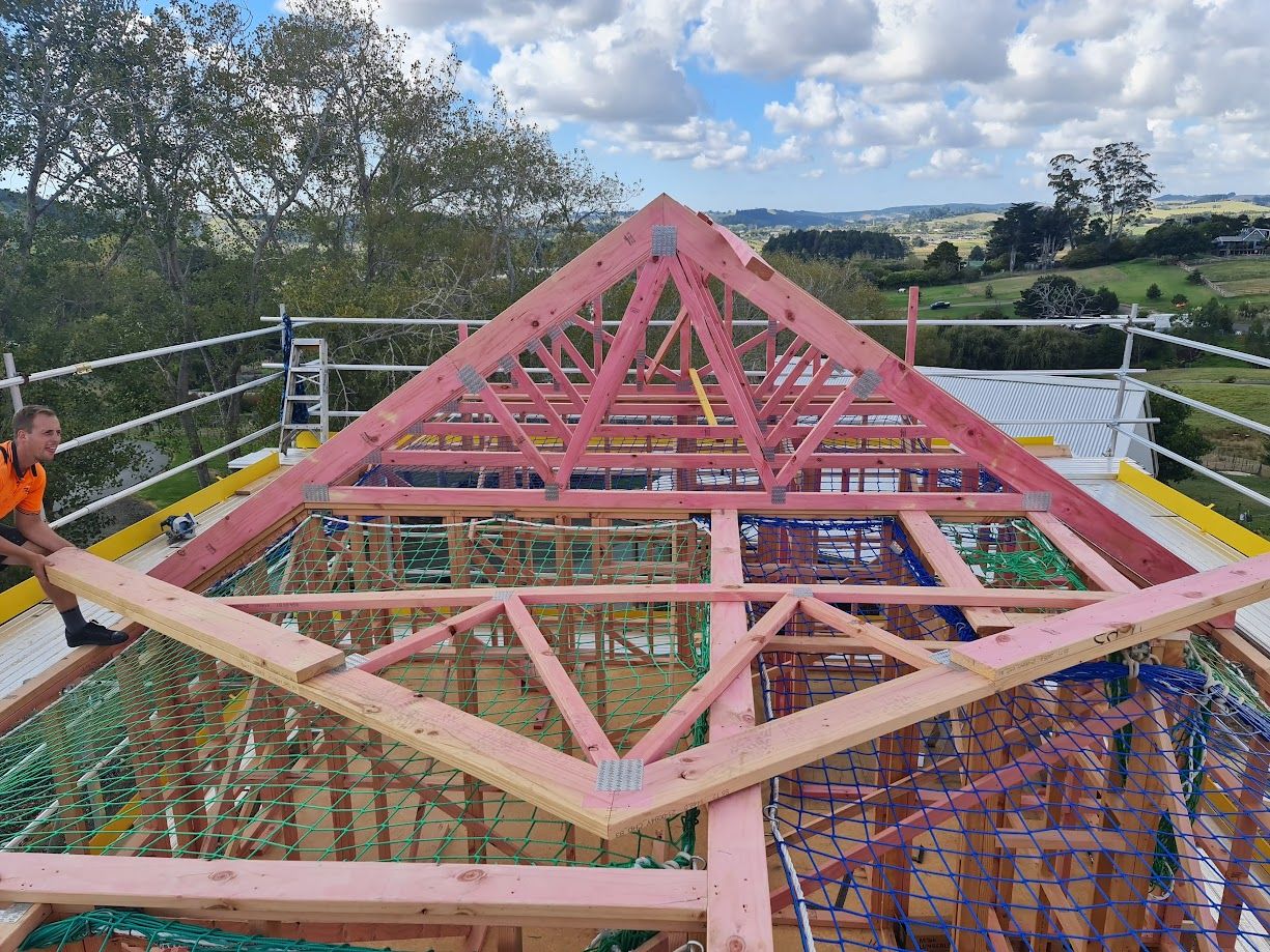 Osbaldiston Lane — Roof framing