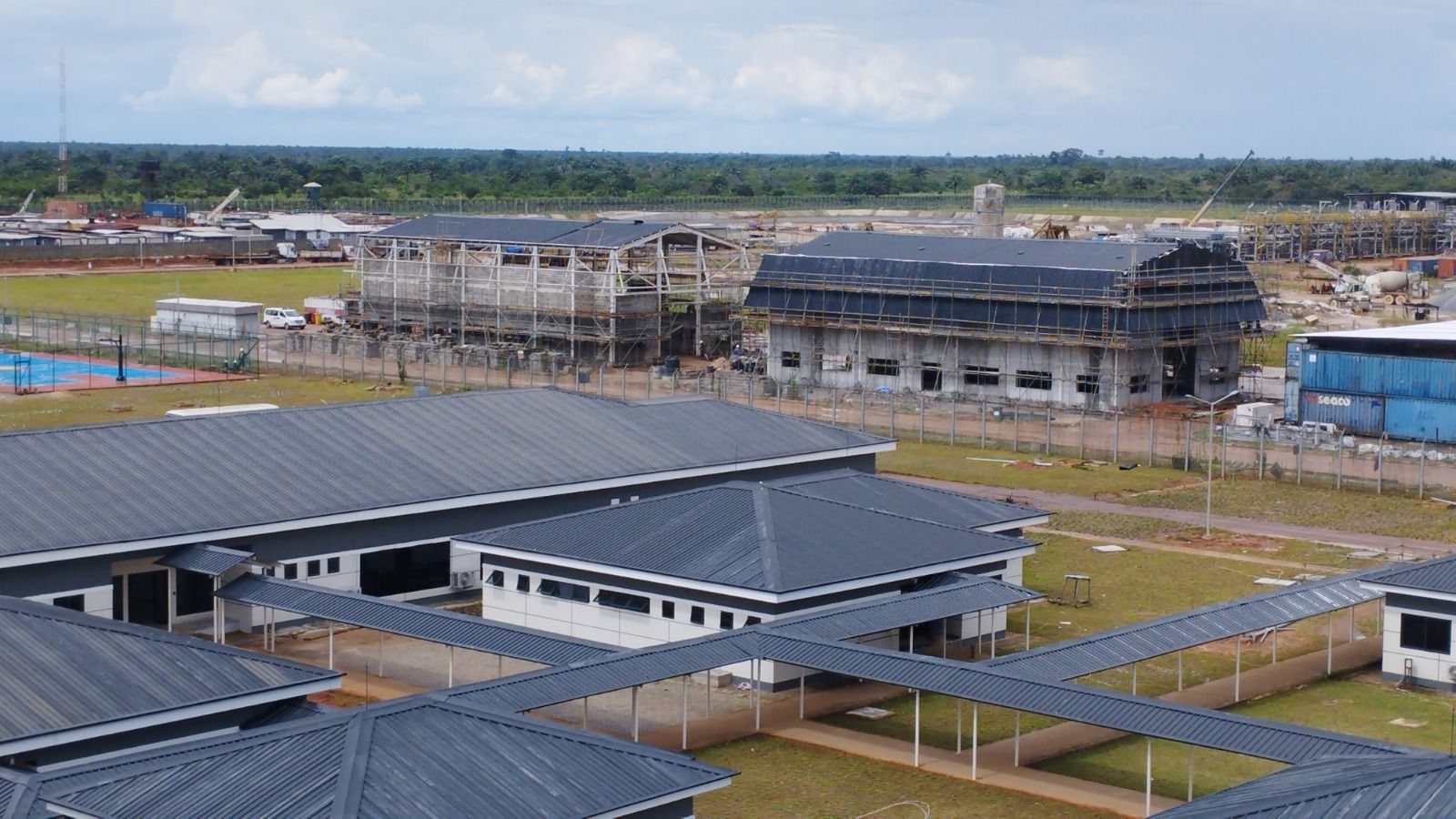 Construction of ANOH Gas FLB and In-plant Buildings