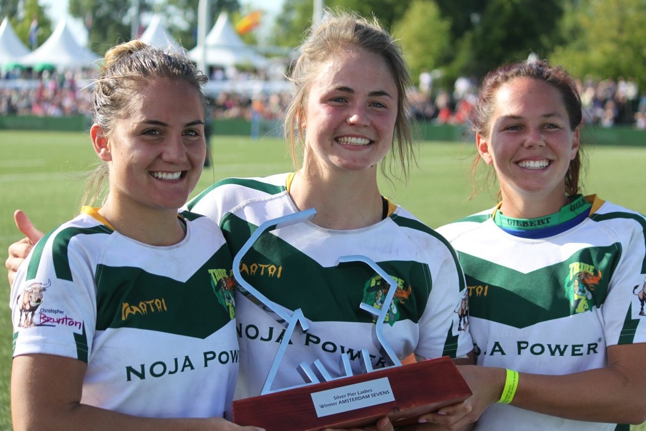 NOJA Power Sponsored Tribe7 women’s rugby sevens team sweeps Germany and Wales aside to win major European tournaments