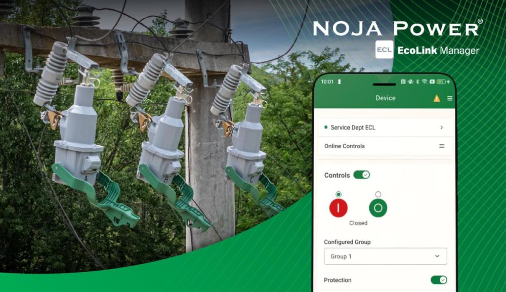 NOJA Power EcoLink - abstract banner