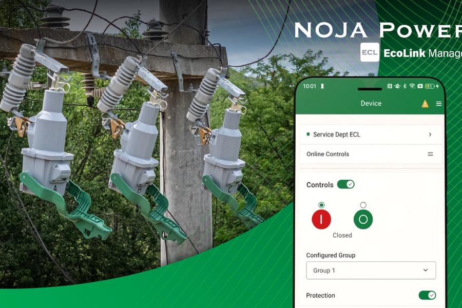 NOJA Power Enhances EcoLink® Software with New Ganging Capability