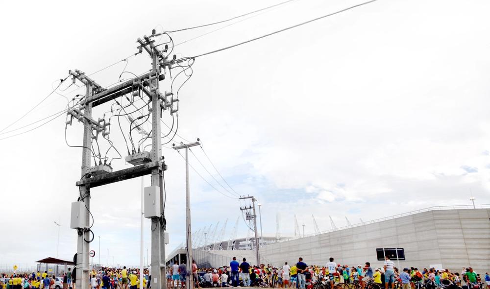 NOJA Power’s OSM auto reclosers used to protect Castelão Stadium's electricity distribution feeders