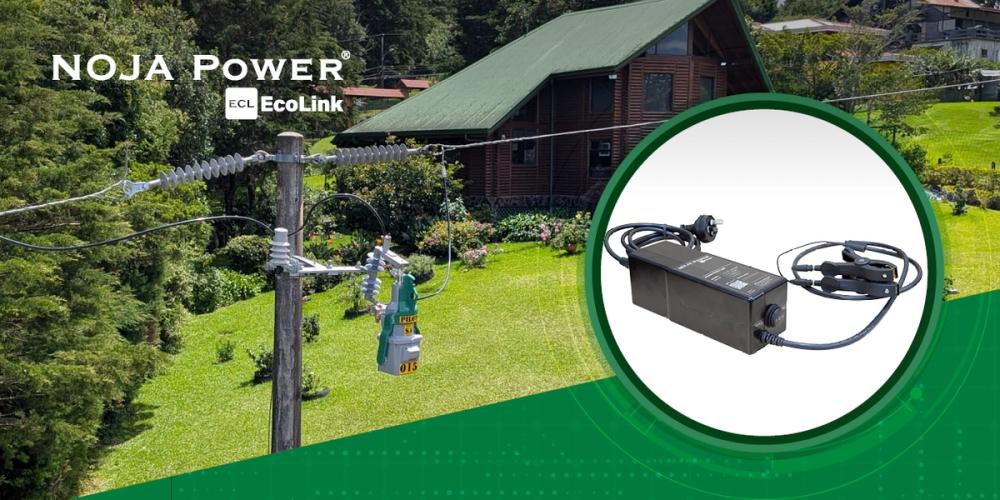 Abstract banner showing NOJA Power EcoLink and PSU unit