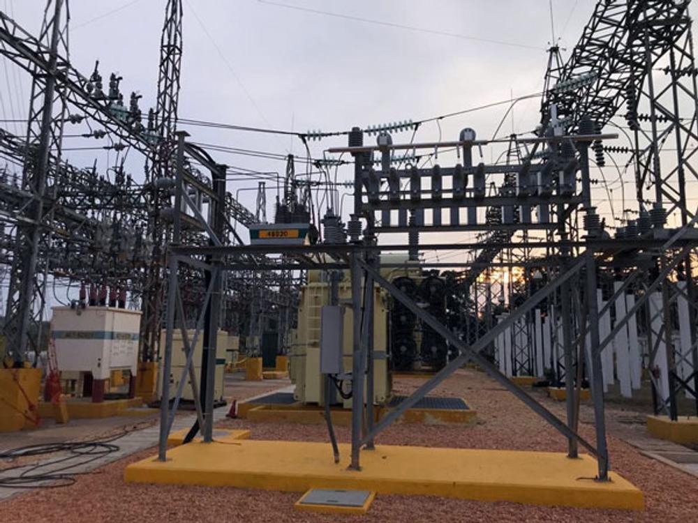 NOJA Power OSM Recloser installed in a substation capacitor switching application, Mexico © NOJA Power 2021