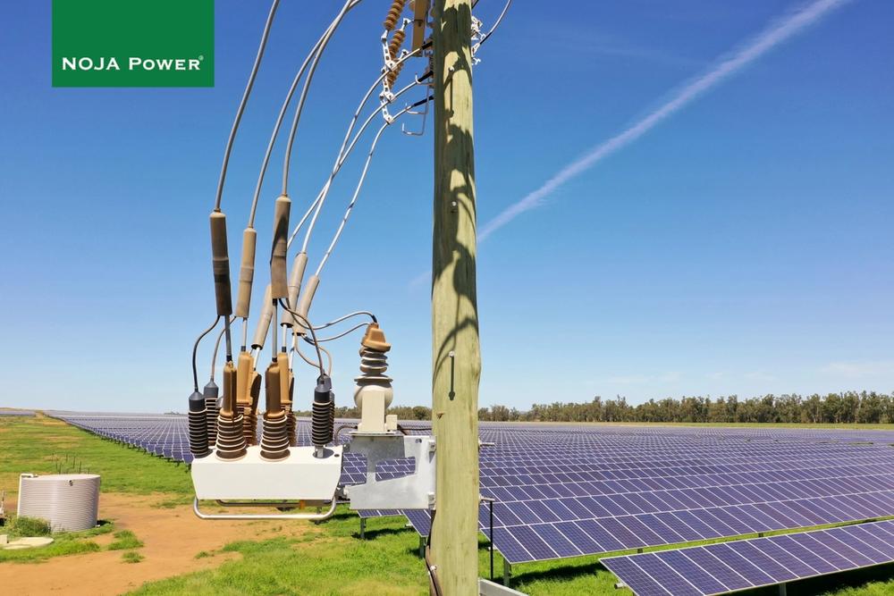 NOJA Power OSM Recloser connecting a Solar Generation plant to the NSW Australian Distribution Grid