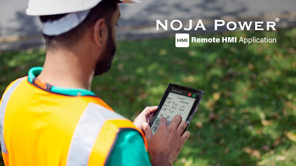 Engineer using NOJA Power HMI App