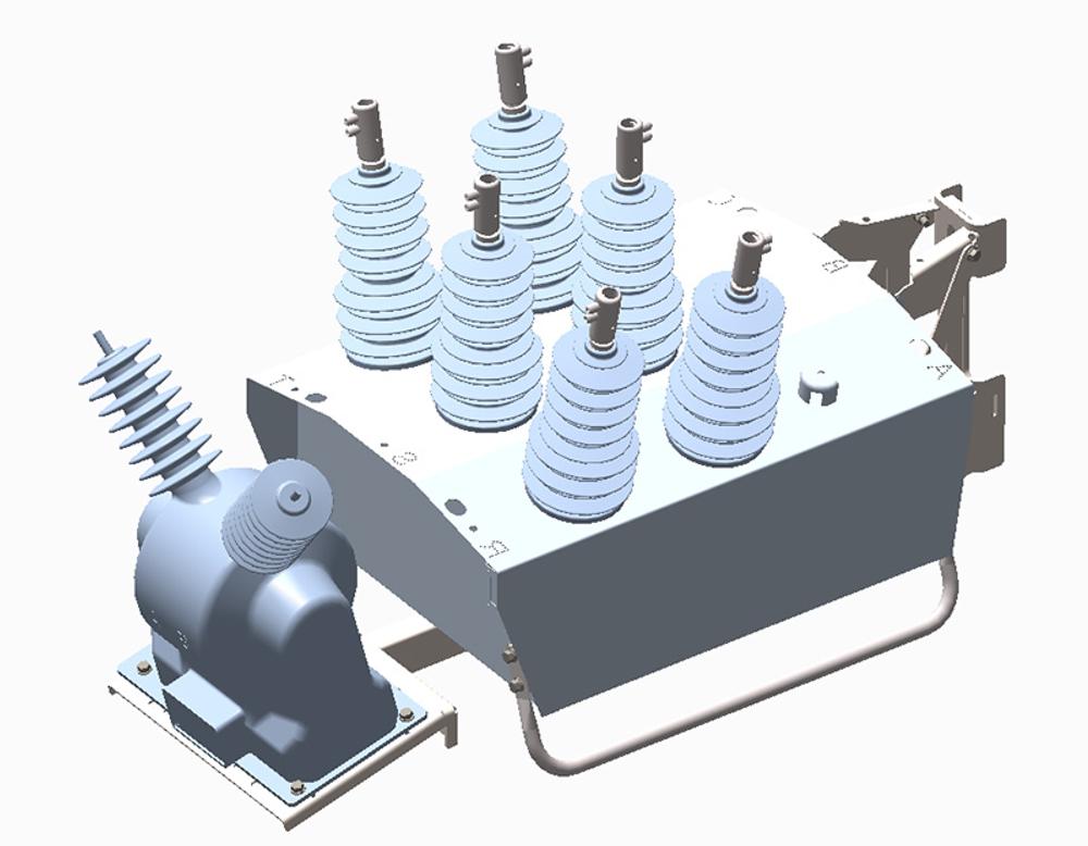 Cantilever Voltage Transformer General Arrangement (OMB-38)