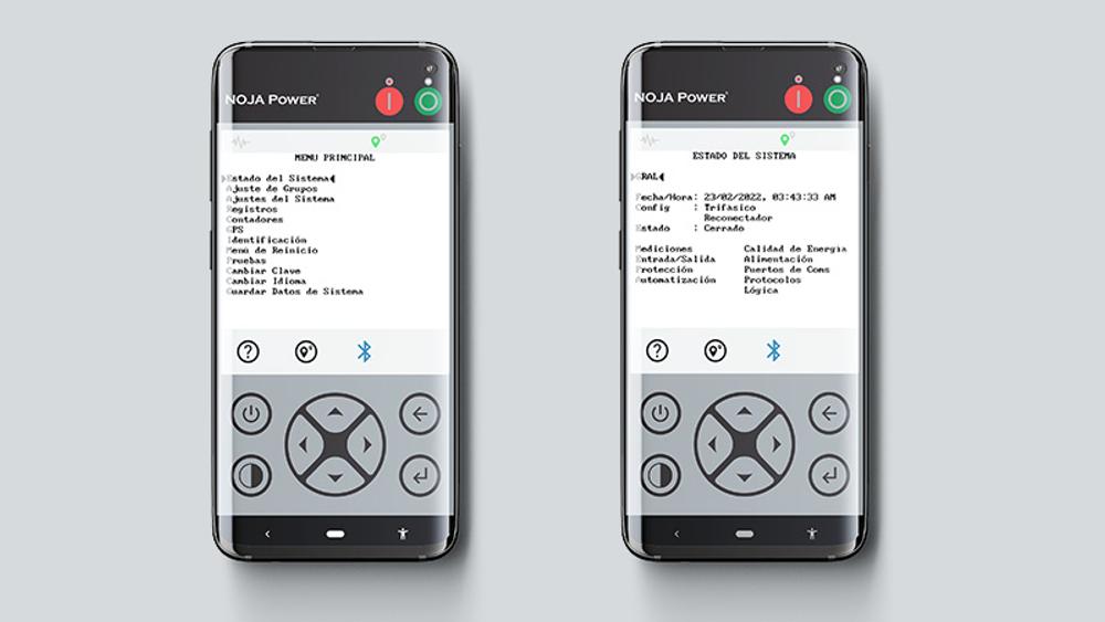 Aplicación NOJA Power HMI Remota