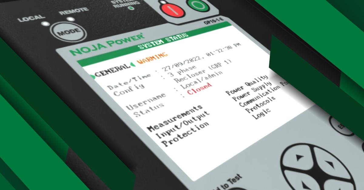 NOJA Power releases Colour Screen upgrade for RC Series Recloser ...