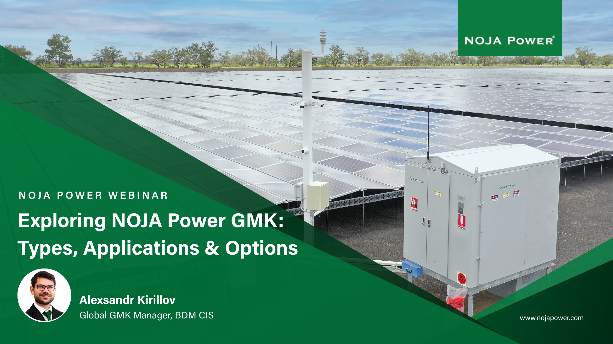 Webinar Invitation – Exploring NOJA Power GMK: Types, Applications & Options
