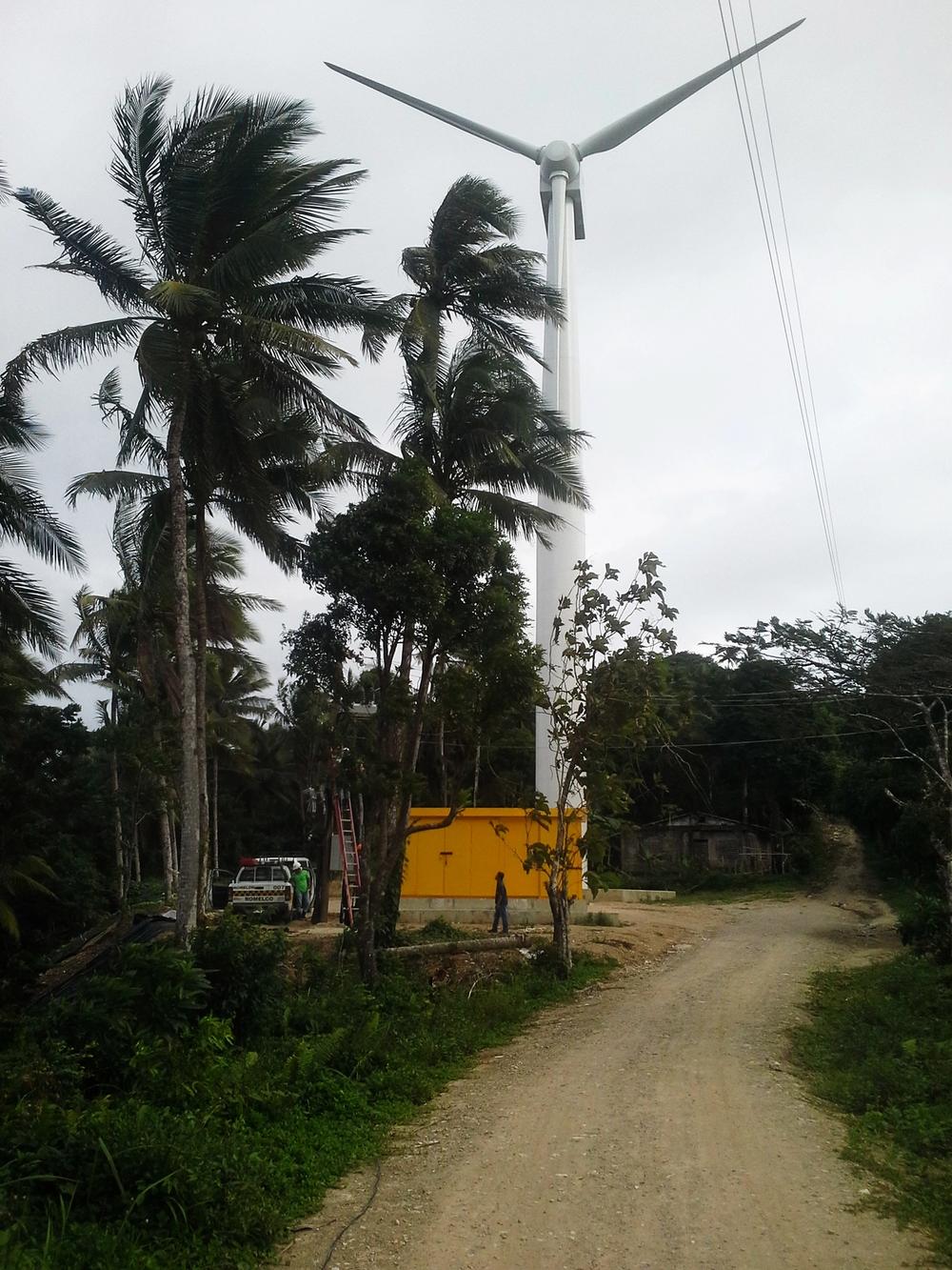 The 300kW Wind Turbine in Romblon, Philippines