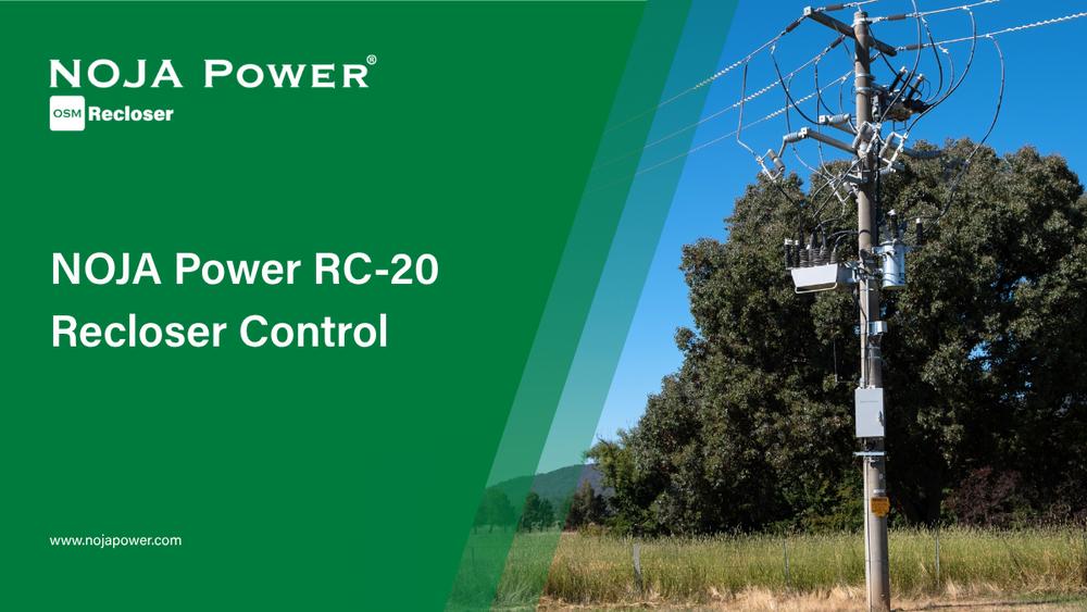 NOJA Power’s RC-20 Recloser Control