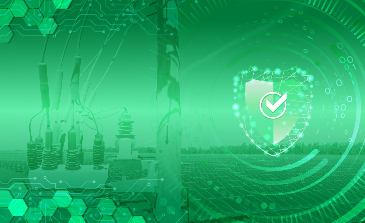 Abstract image depicting sybersecurity and IT